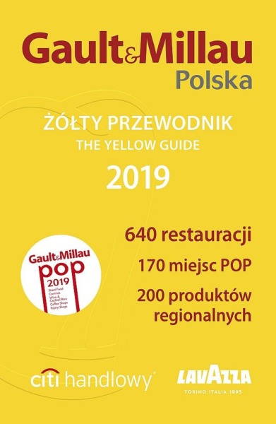 Pasieka ULIK z miodem fasolowym na kulinarnej mapie Polski w żółtym przewodniku Gault & Millau.